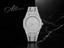Allesco Royal Oak Style Iced Watch