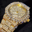 MONACO ICED OUT MOISSANITE WATCH